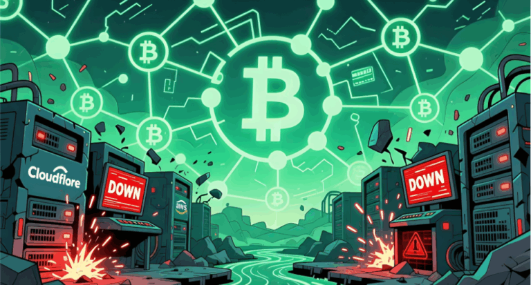 Cloudflare Outage Sparks Fresh Debate Over Centralized Infrastructure in Crypto